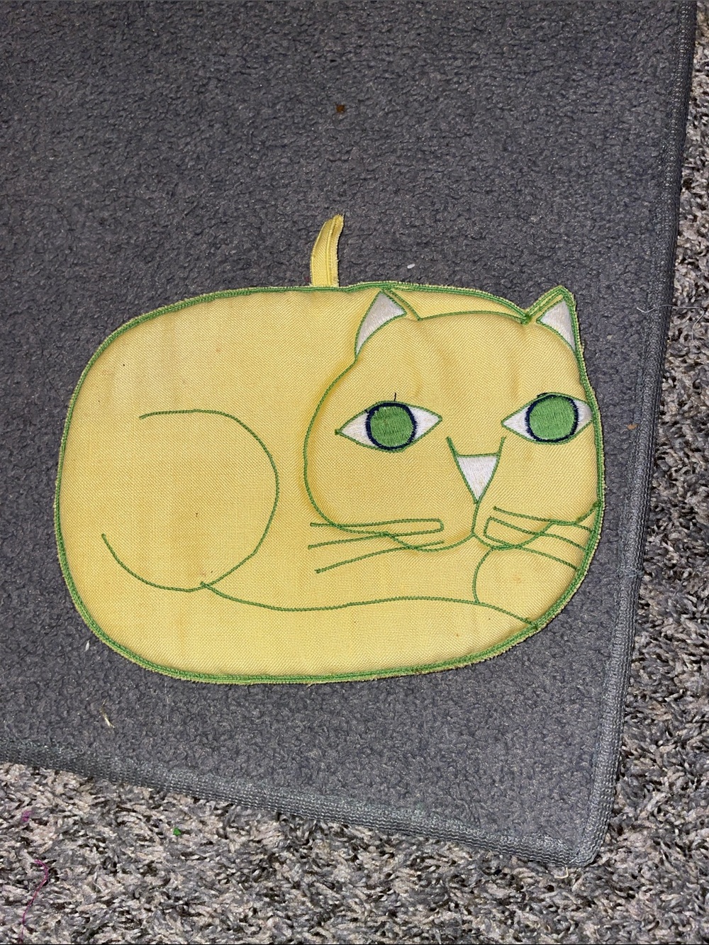 Andy Warhol Inspired Pot Holder or Trivet with Loop for Hanging - Cute